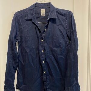 GAP Blue Casual Button Down Shirt